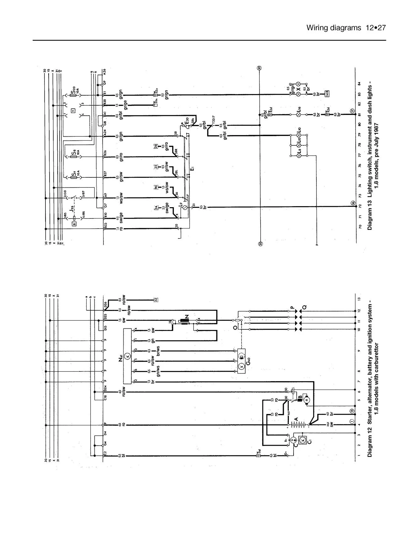 Volkswagen Golf & Jetta Mk 2 Petrol (Mar 1984-Feb 1992) Haynes Repair Manual - Image 7