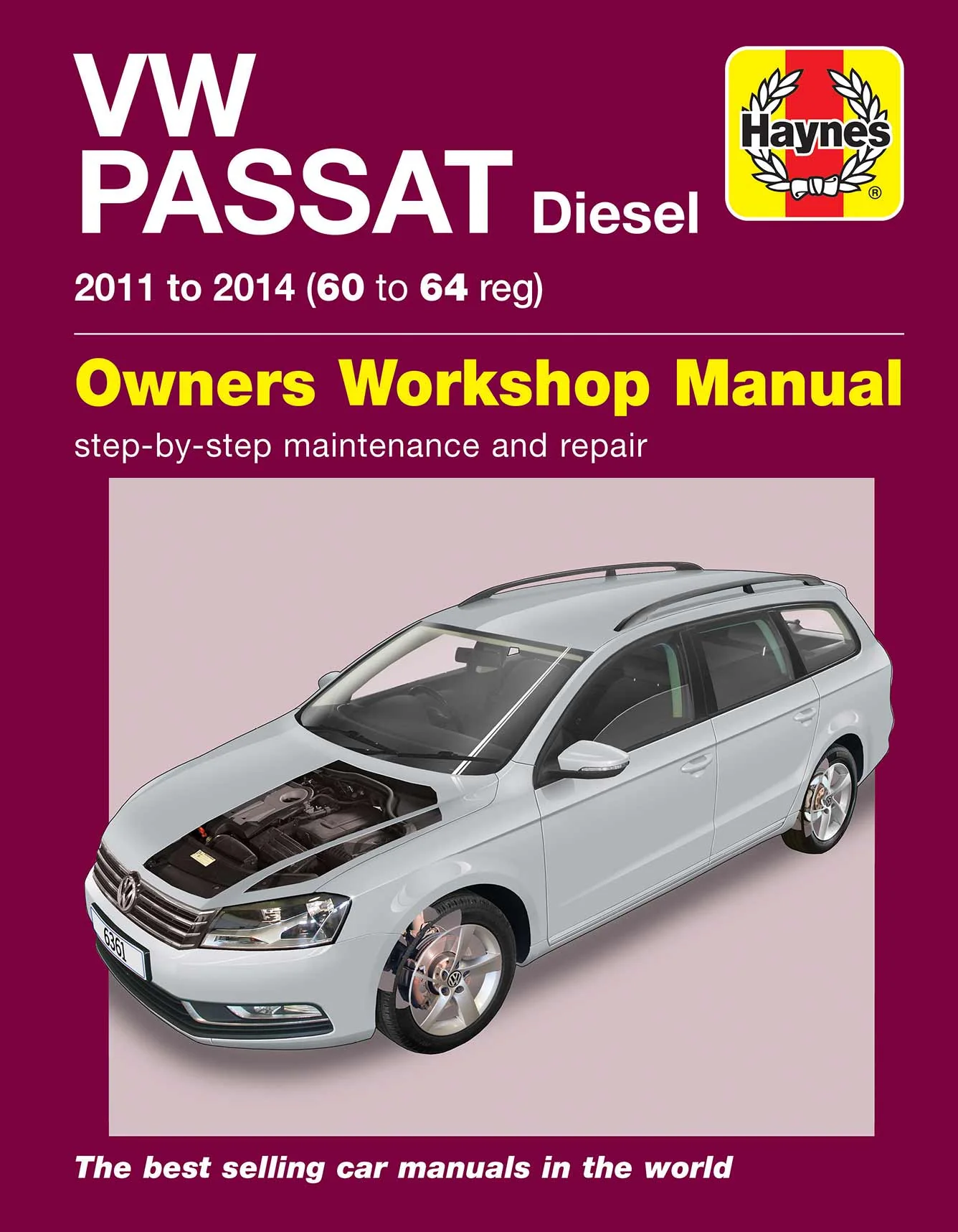Volkswagen Passat Diesel (2011-2014) 60 to 64 Haynes Repair Manual - Image 2