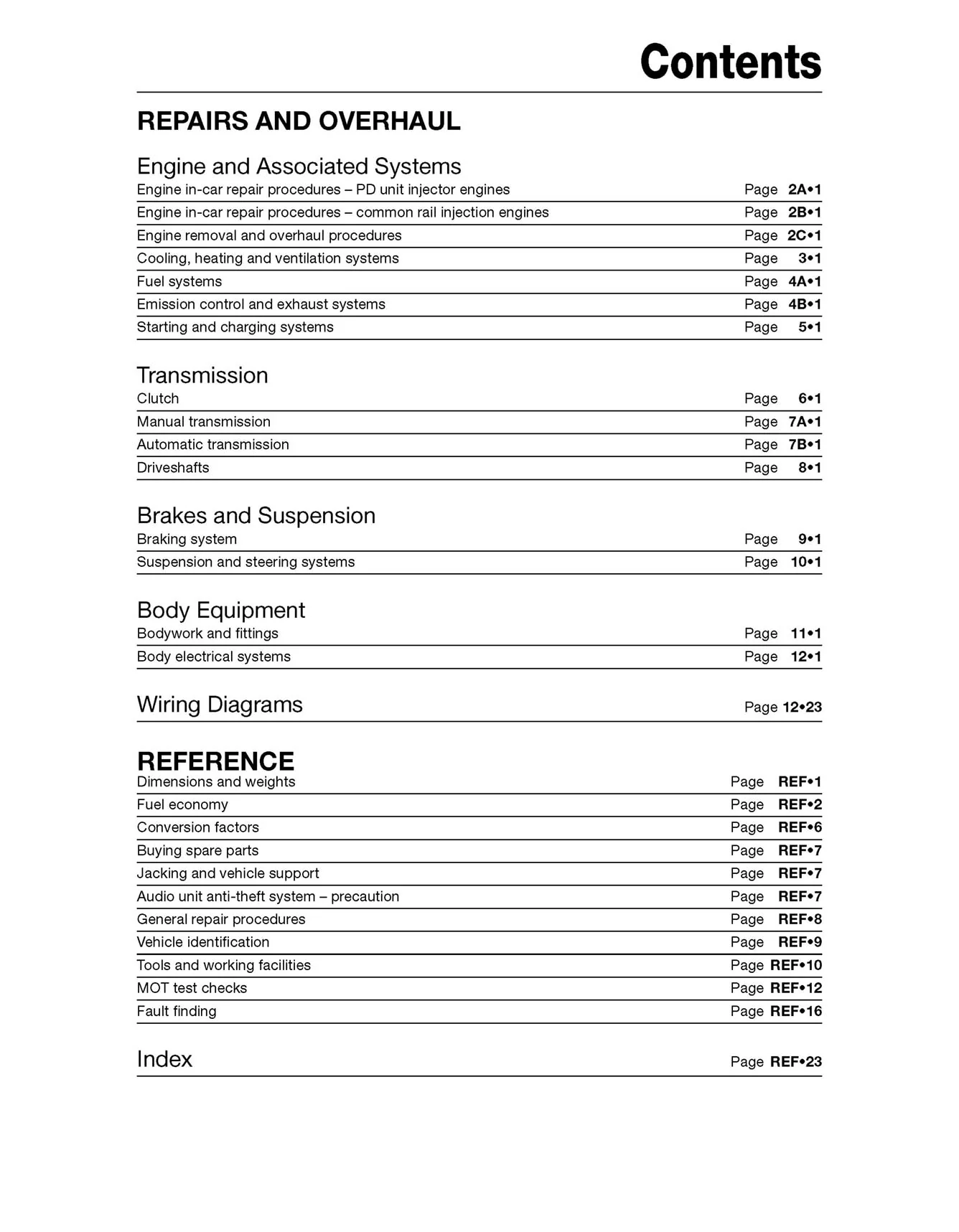 Volkswagen Passat Diesel (June 2005-2010) Haynes Repair Manual - Image 5
