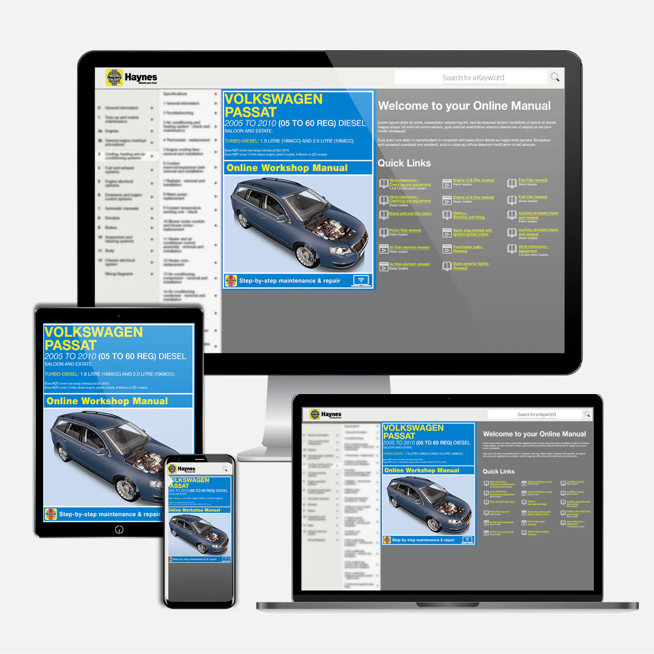 Volkswagen Passat Diesel (June 2005-2010) Haynes Repair Manual - Image 9