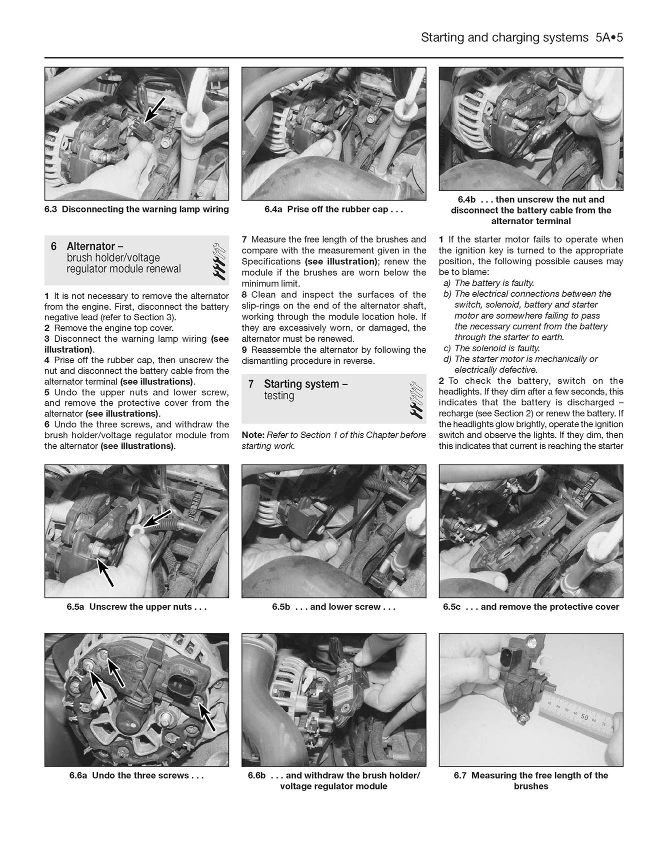 Volkswagen Passat Petrol & Diesel (Dec 2000-May 2005) Haynes Repair Manual - Image 7