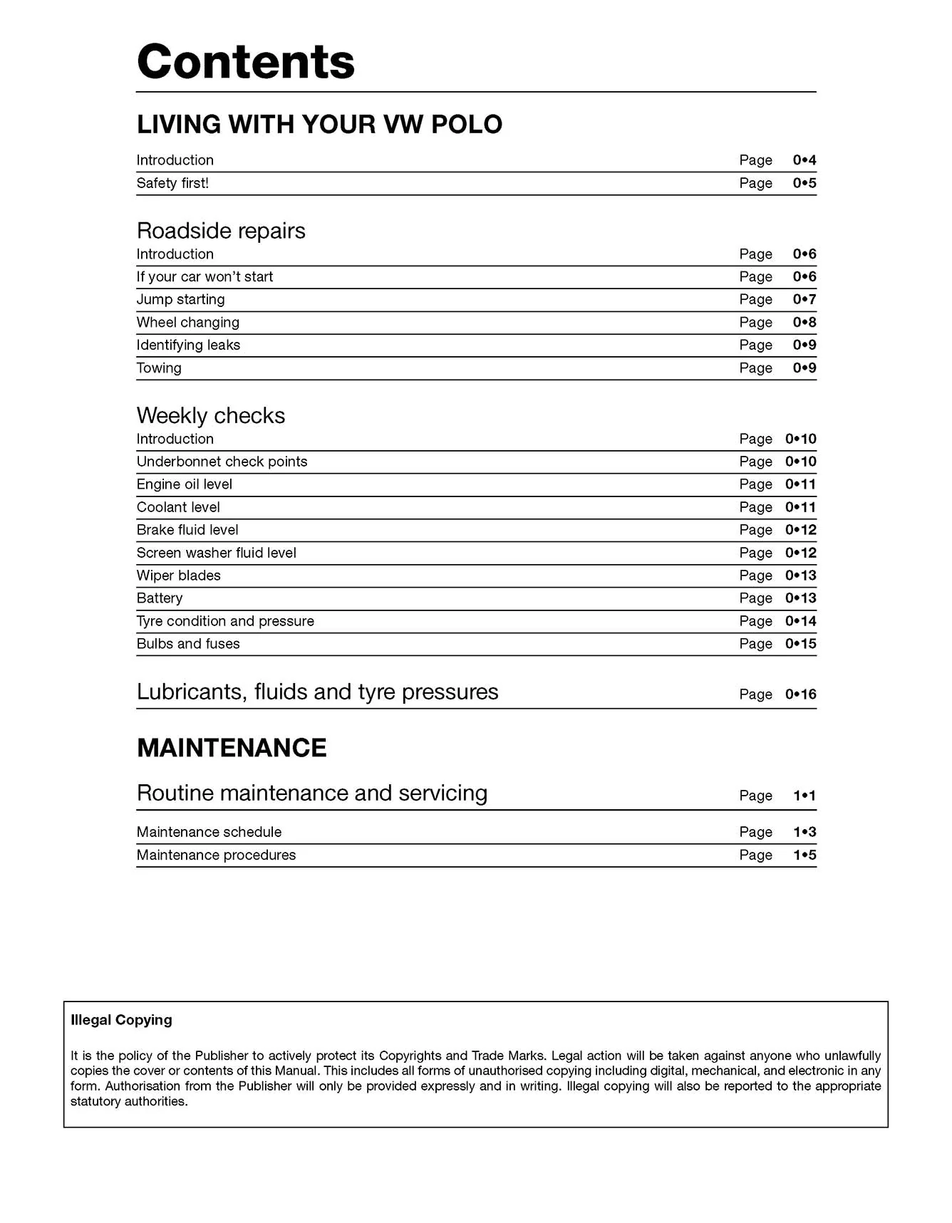 Volkswagen Polo Petrol (Nov 1990-Aug 1994) Haynes Repair Manual - Image 3
