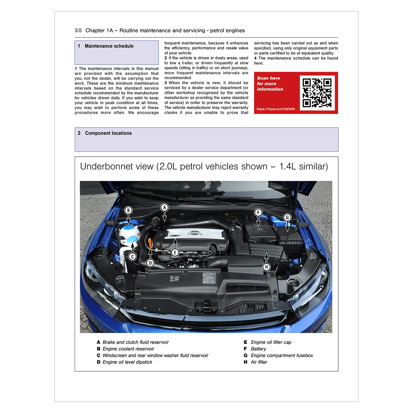 Volkswagen Scirocco (2008 - 2017) Haynes Repair Manual - Image 4