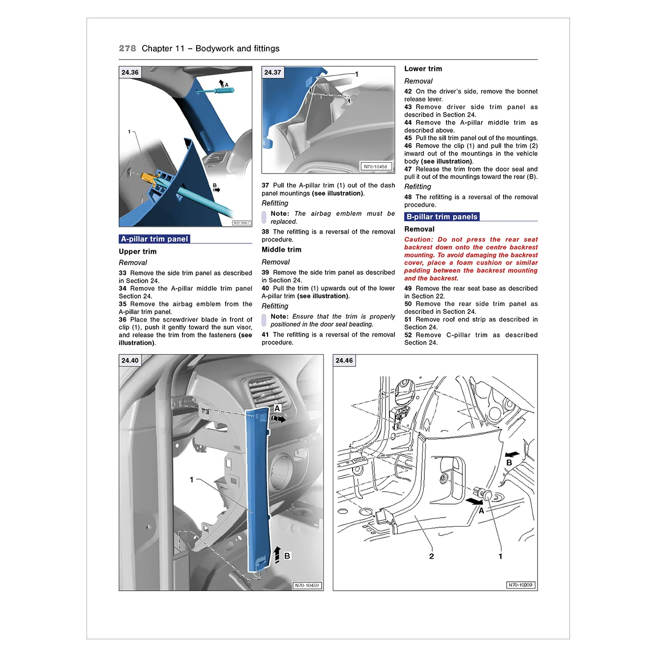 Volkswagen Scirocco (2008 - 2017) Haynes Repair Manual - Image 8