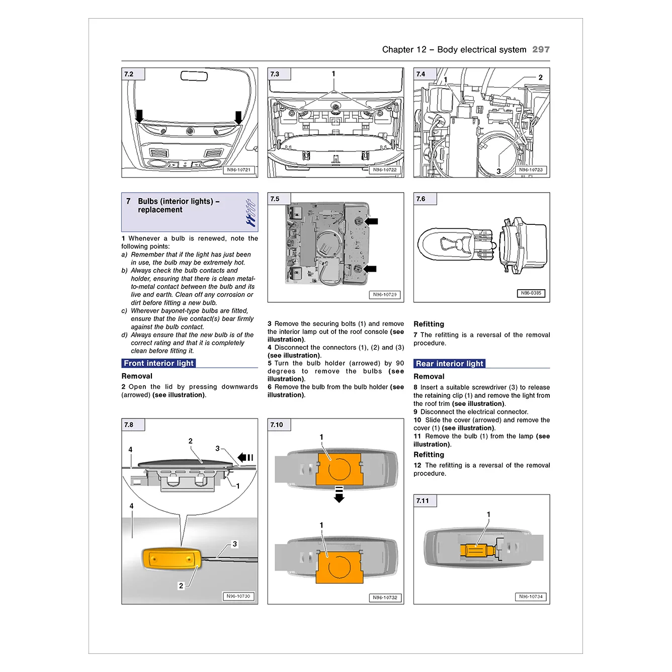 Volkswagen Scirocco (2008 - 2017) Haynes Repair Manual - Image 9