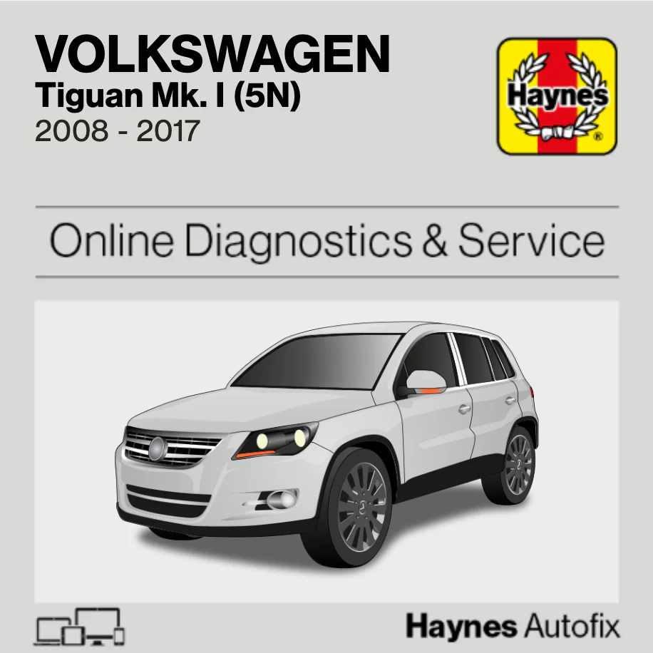 Volkswagen Tiguan MkI (5N) 2008 to 2017 Haynes Online Diagnostics & Service Guide