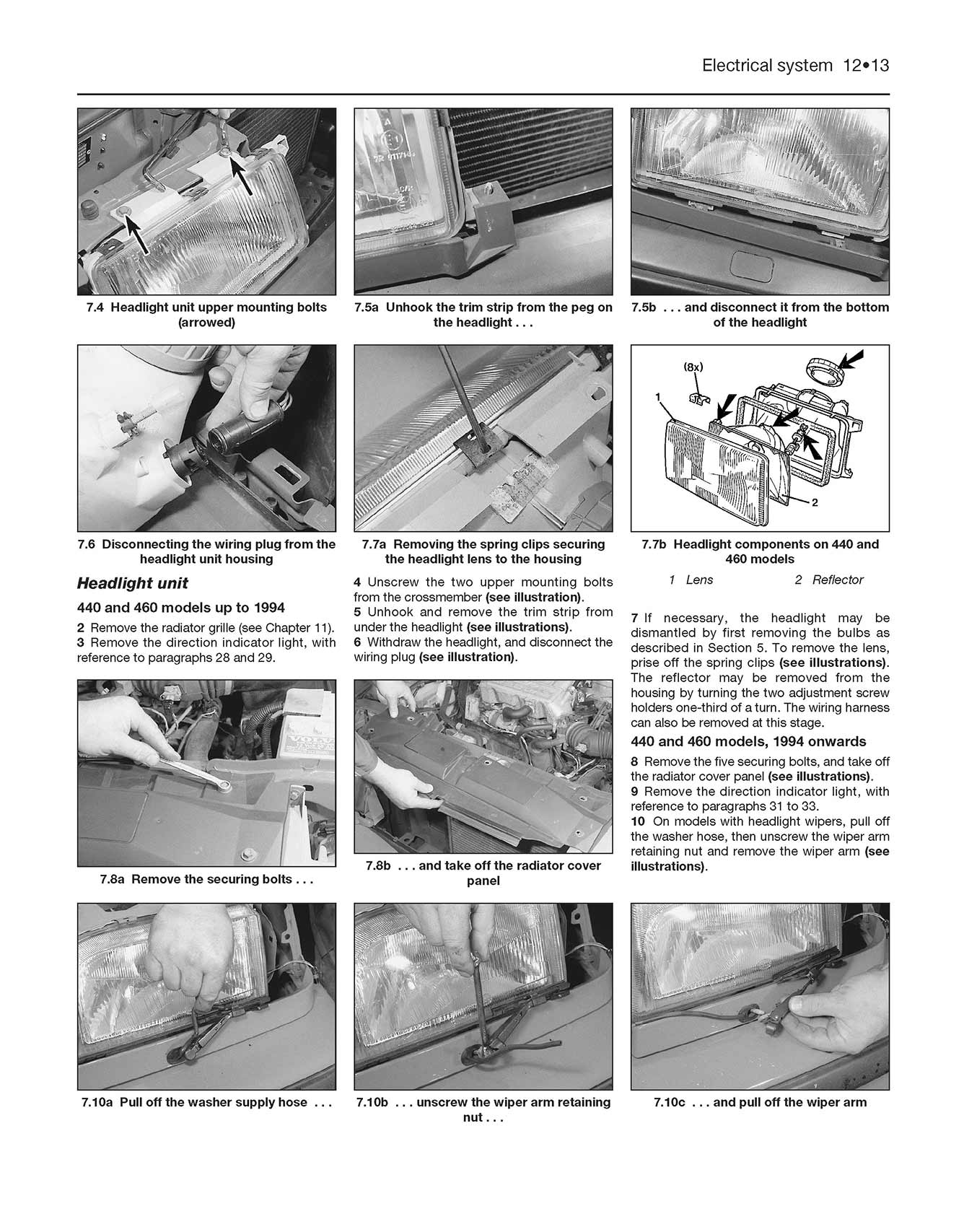 Volvo 440, 460 & 480 Petrol (1987-1997) Haynes Repair Manual - Image 6
