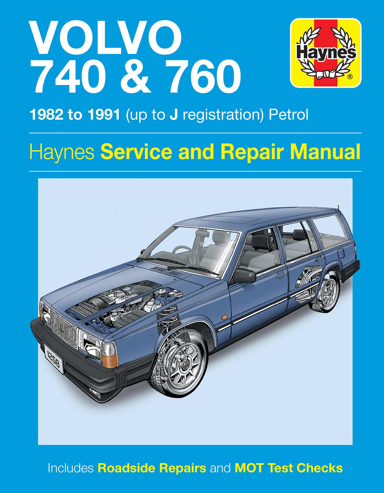 Volvo 740 & 760 Petrol (1982-1991) Haynes Repair Manual