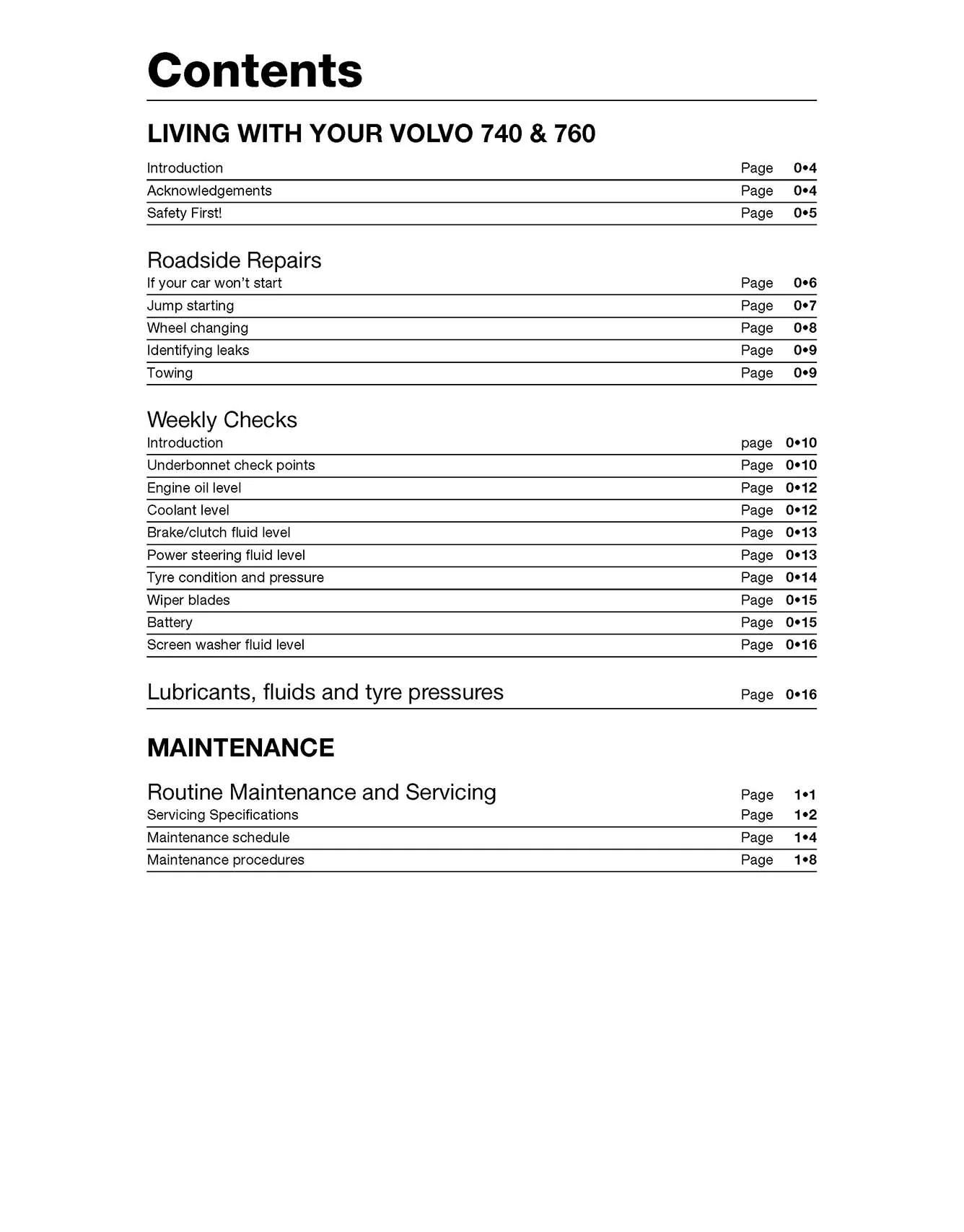 Volvo 740 & 760 Petrol (1982-1991) Haynes Repair Manual - Image 3
