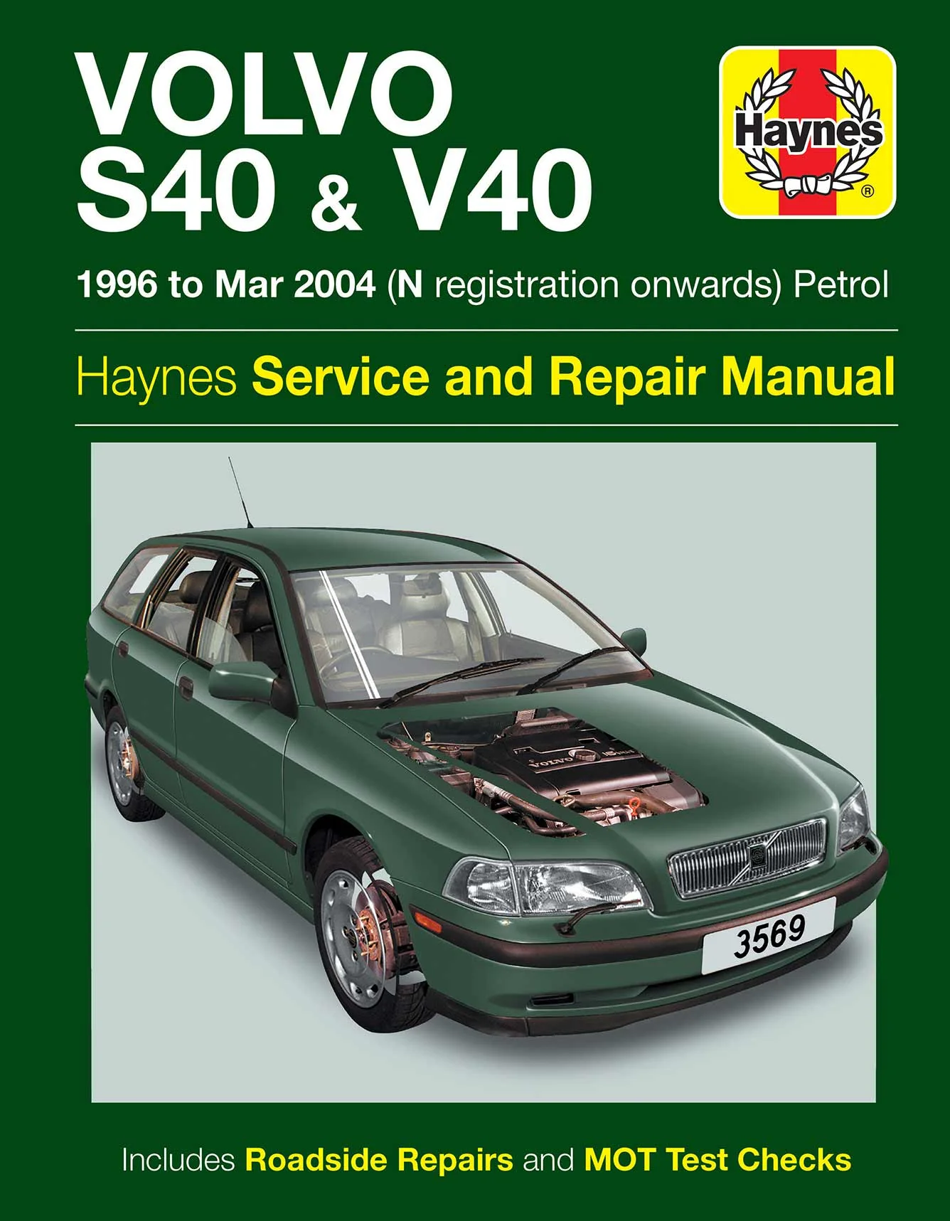 Volvo S40 & V40 Petrol (1996-Mar 2004) Haynes Repair Manual - Image 2