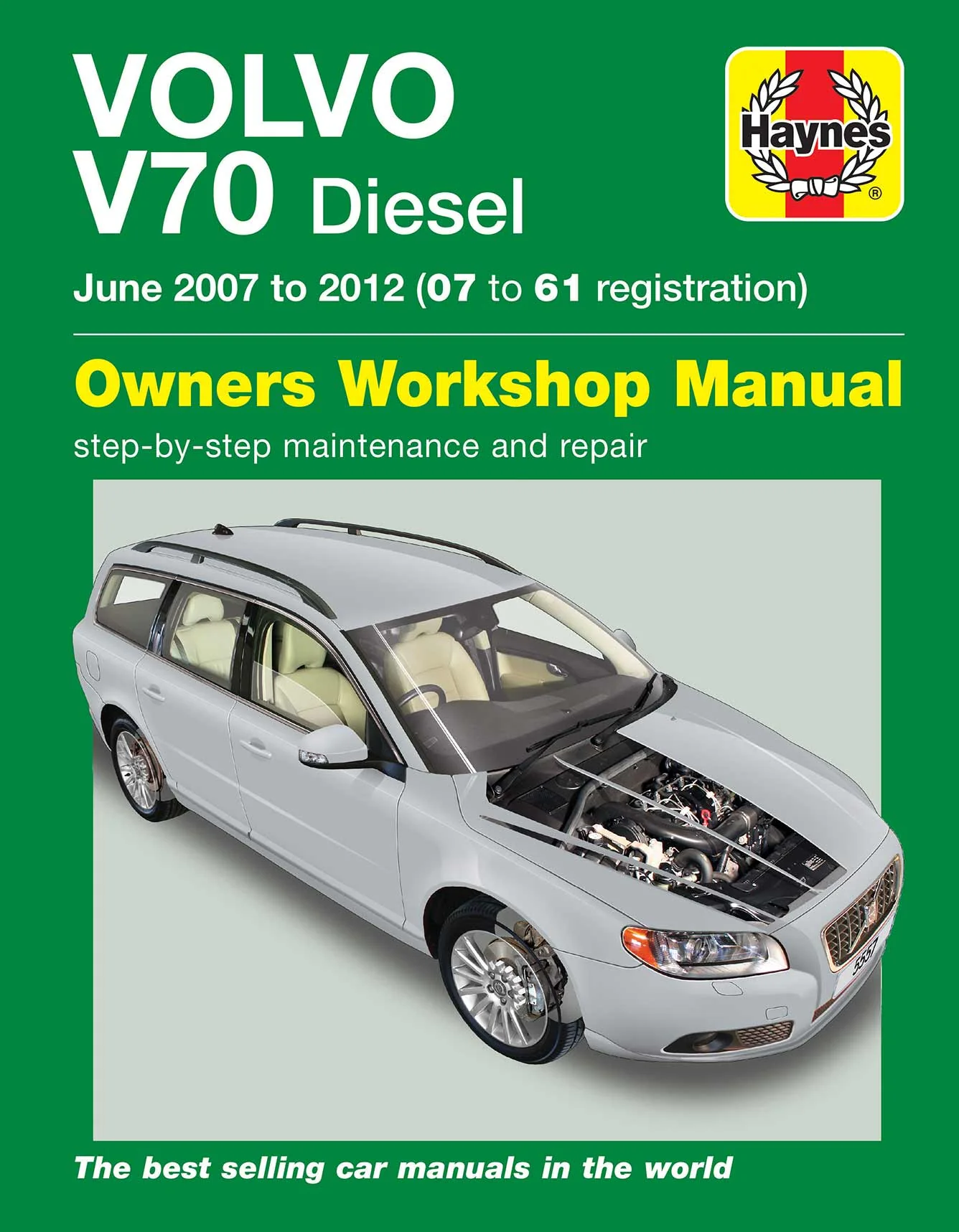 Volvo V70 Diesel (June 2007-2012) Haynes Repair Manual - Image 2