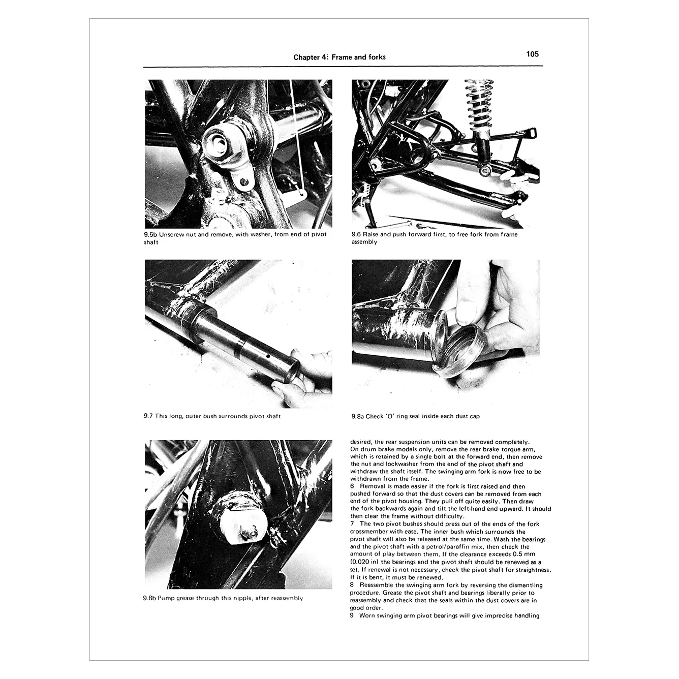 Yamaha 500 Twin (1973-1976) Haynes Repair Manual - Image 8