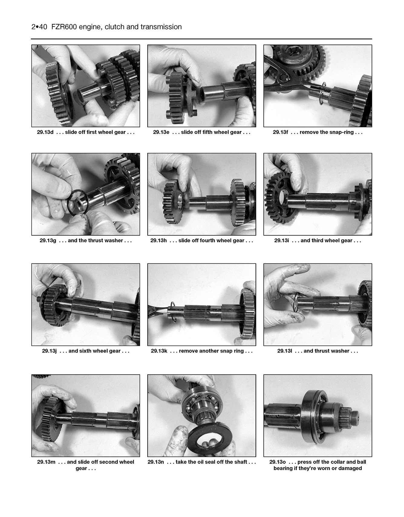 Yamaha FZR600, 750 & 1000 Fours (1987-1996) Haynes Repair Manual - Image 5