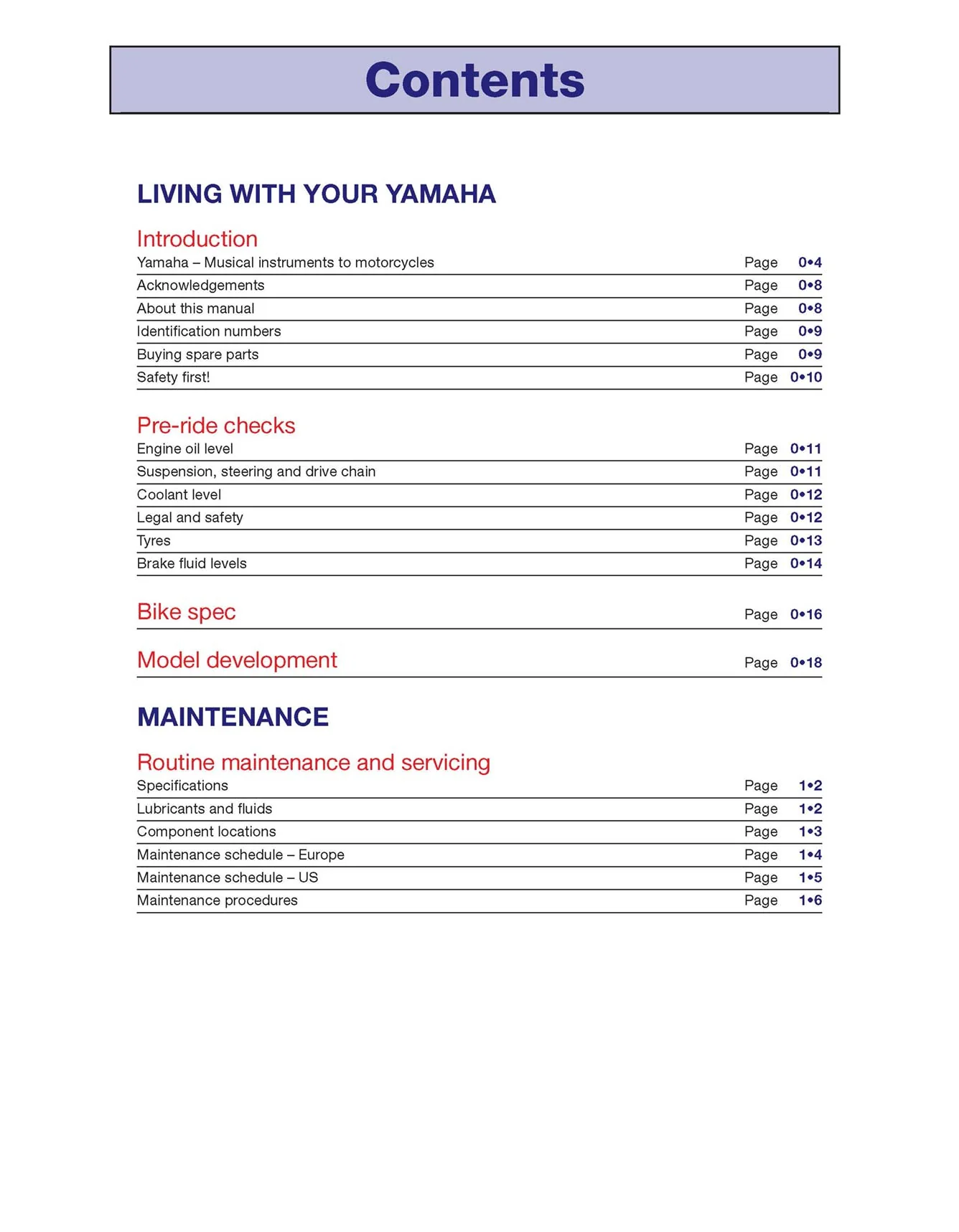 Yamaha MT-09, FZ-09, Tracer FJ-09 & XSR900 (2013-2019) Haynes Repair Manual - Image 4