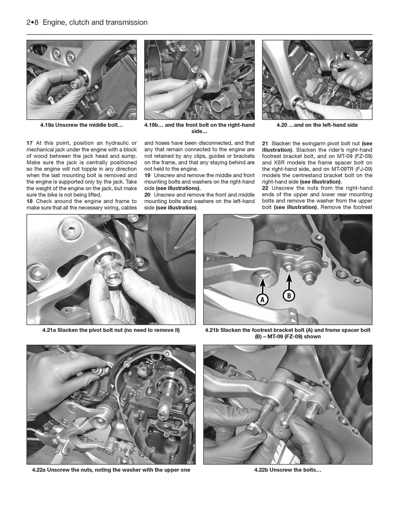 Yamaha MT-09, FZ-09, Tracer FJ-09 & XSR900 (2013-2019) Haynes Repair Manual - Image 6