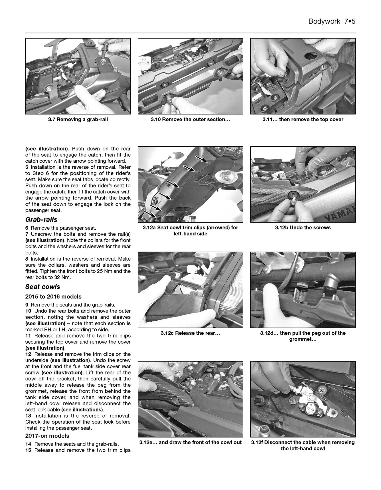 Yamaha MT-09, FZ-09, Tracer FJ-09 & XSR900 (2013-2019) Haynes Repair Manual - Image 7