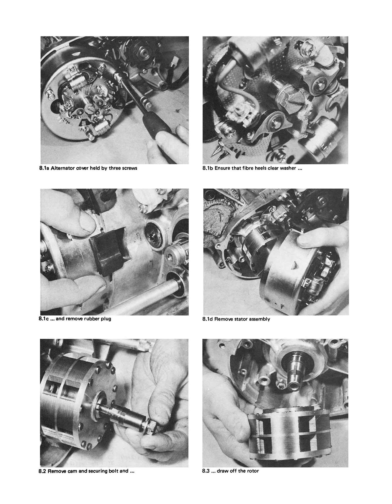 Yamaha RD125 Twins (1974-1982) Haynes Repair Manual - Image 4