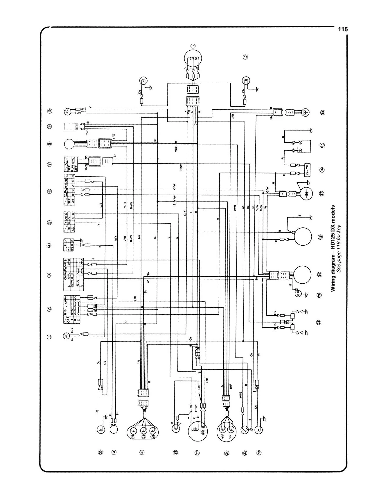 Yamaha RD125 Twins (1974-1982) Haynes Repair Manual - Image 7