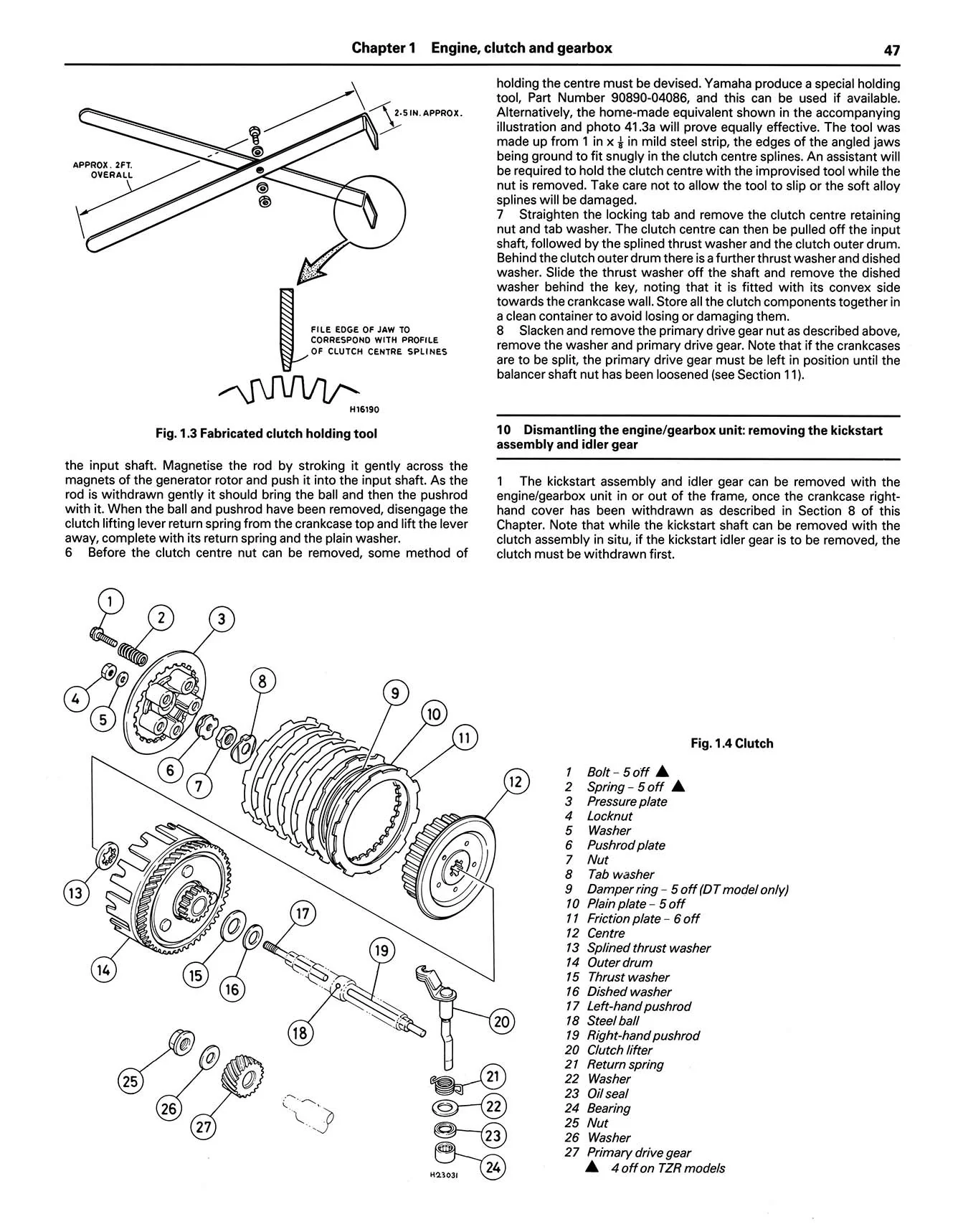Yamaha TZR125 (1987-1993) & DT125R/X (1988-2007) Haynes Repair Manual - Image 5