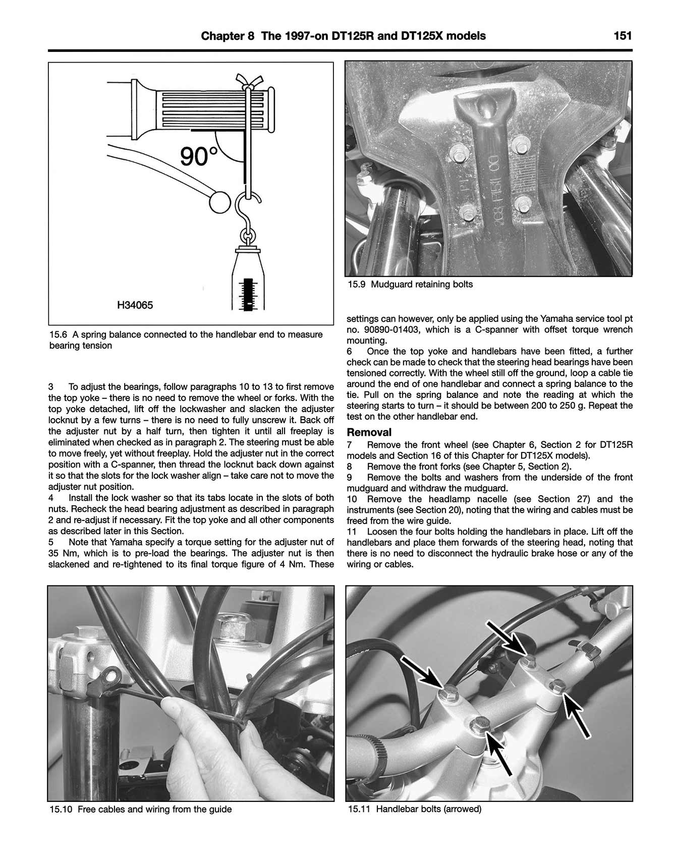Yamaha TZR125 (1987-1993) & DT125R/X (1988-2007) Haynes Repair Manual - Image 6