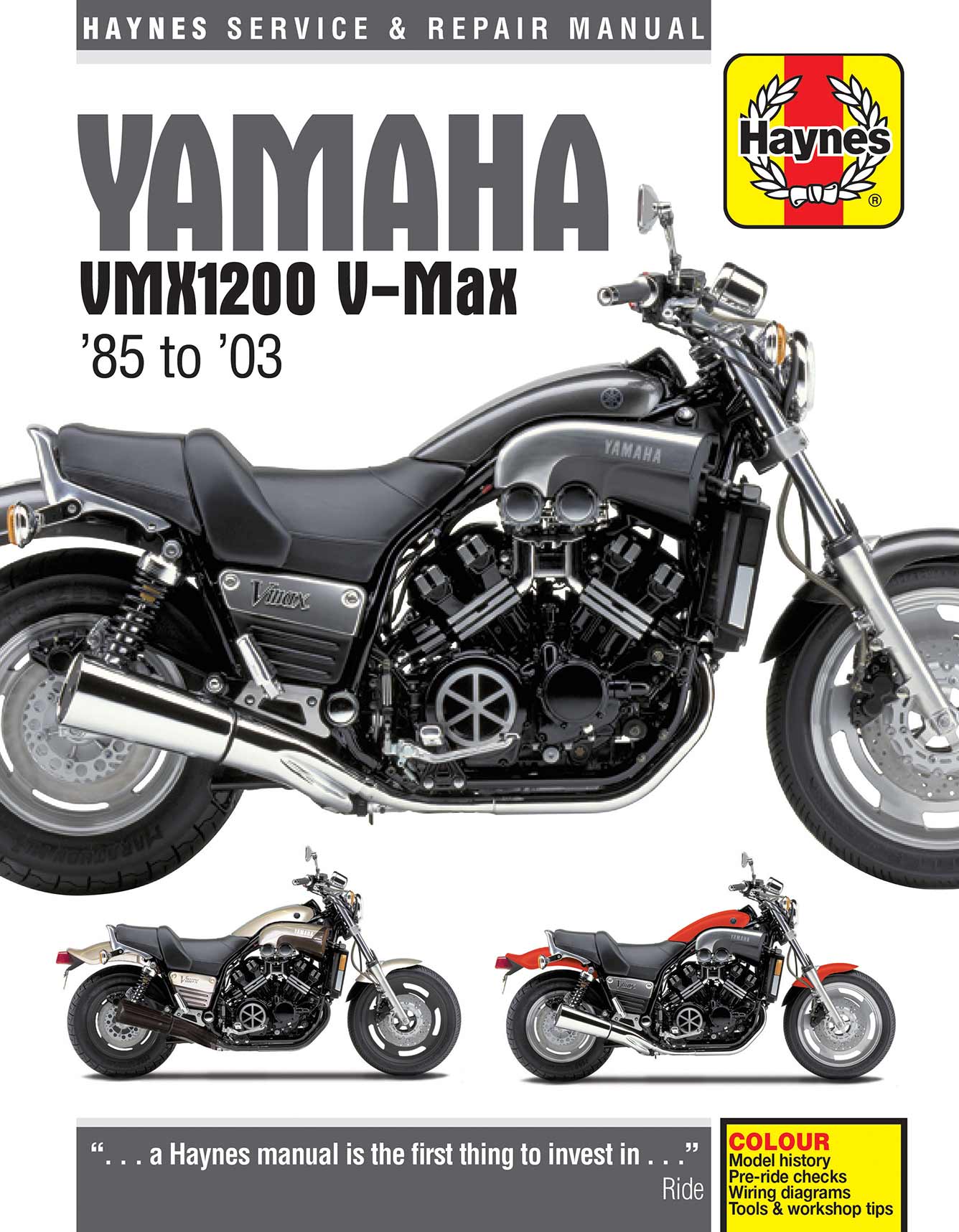 Yamaha V-Max (1985-2003) Haynes Repair Manual