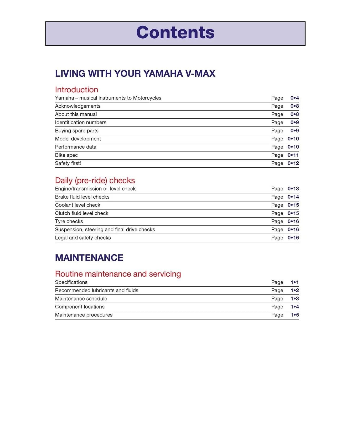 Yamaha V-Max (1985-2003) Haynes Repair Manual - Image 3