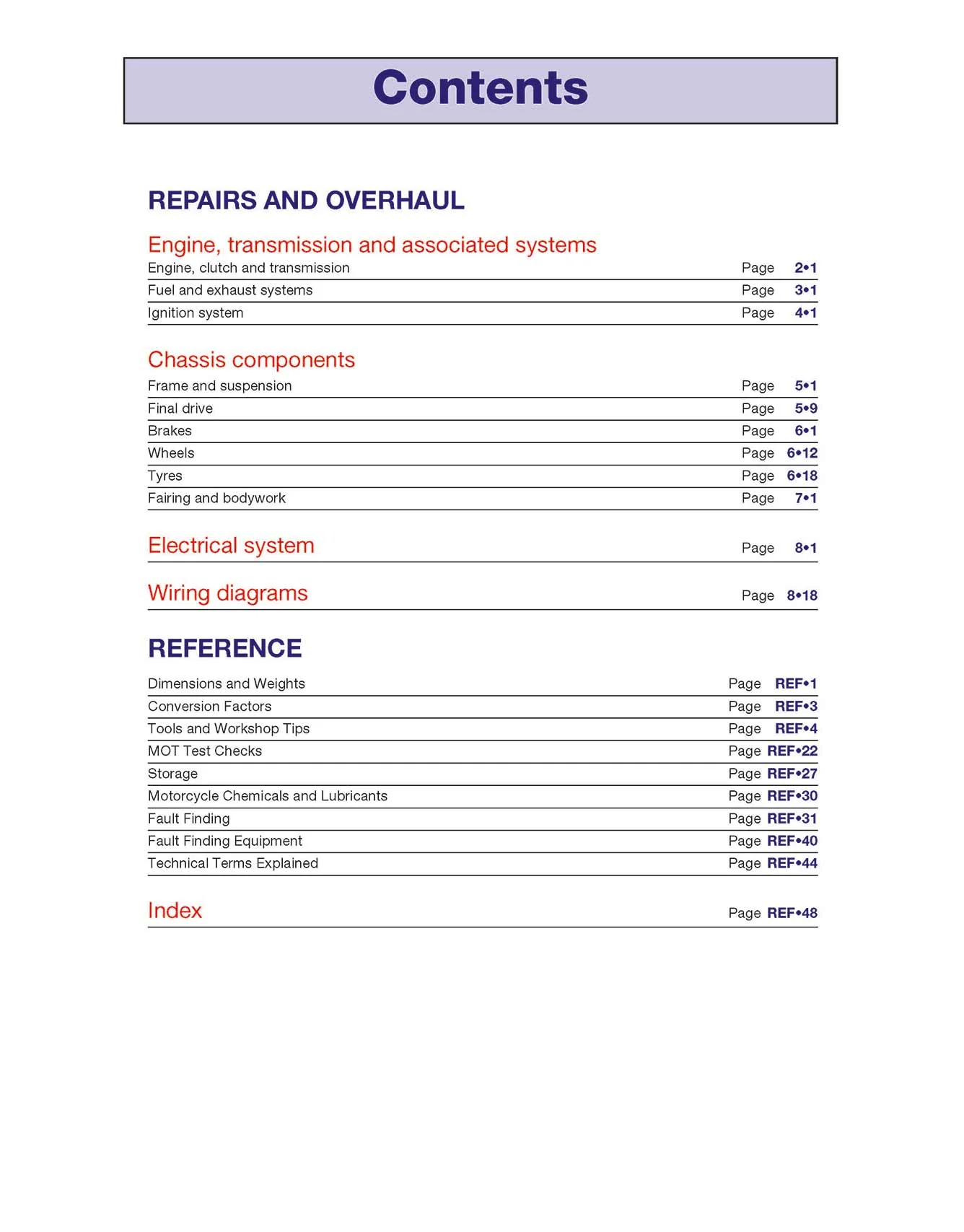 Yamaha XJ600S (Diversion, Seca II) & XJ600N Fours (1992-2003) Haynes Repair Manual - Image 4
