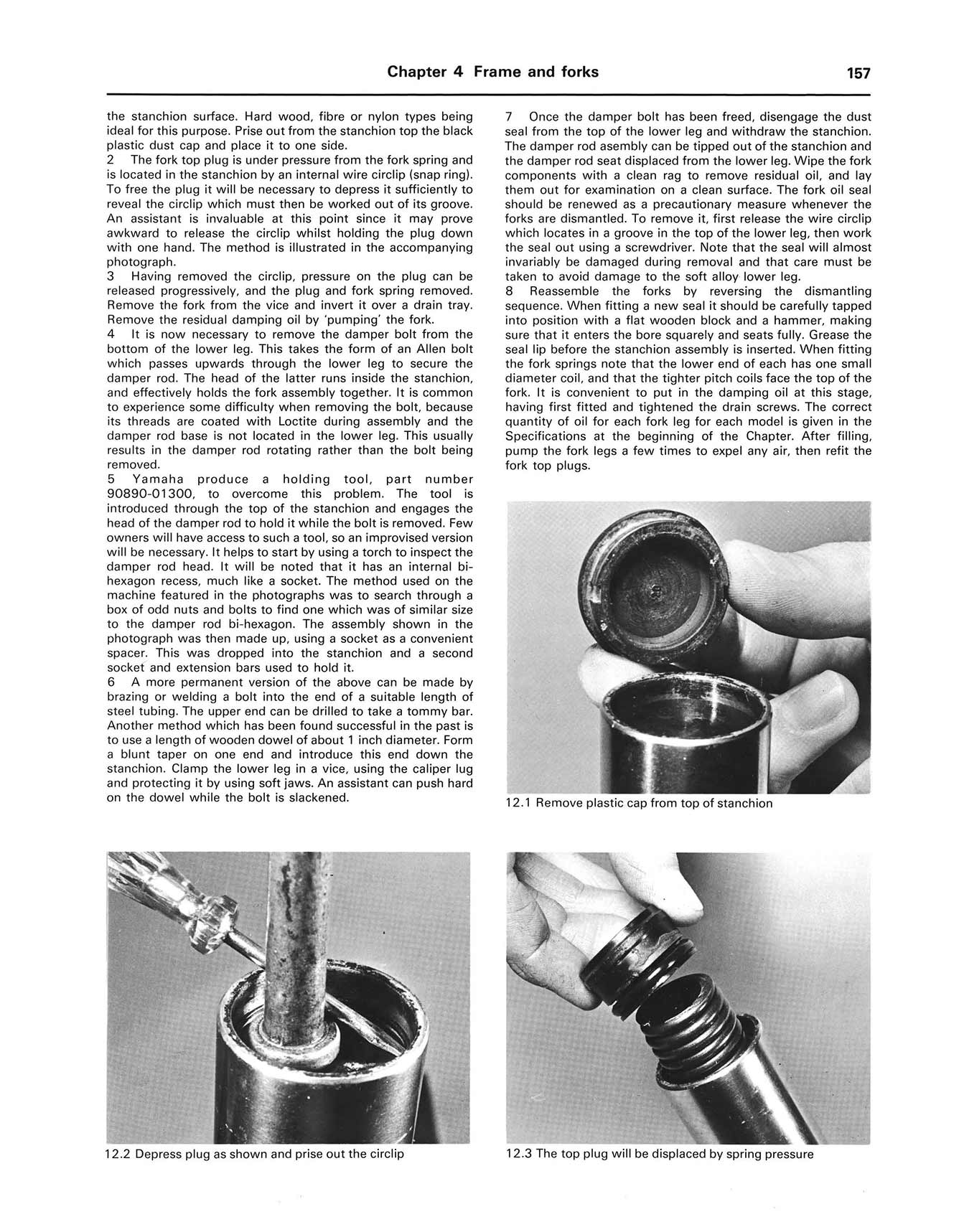 Yamaha XJ650 & 750 Fours (1980-1984) Haynes Repair Manual - Image 6
