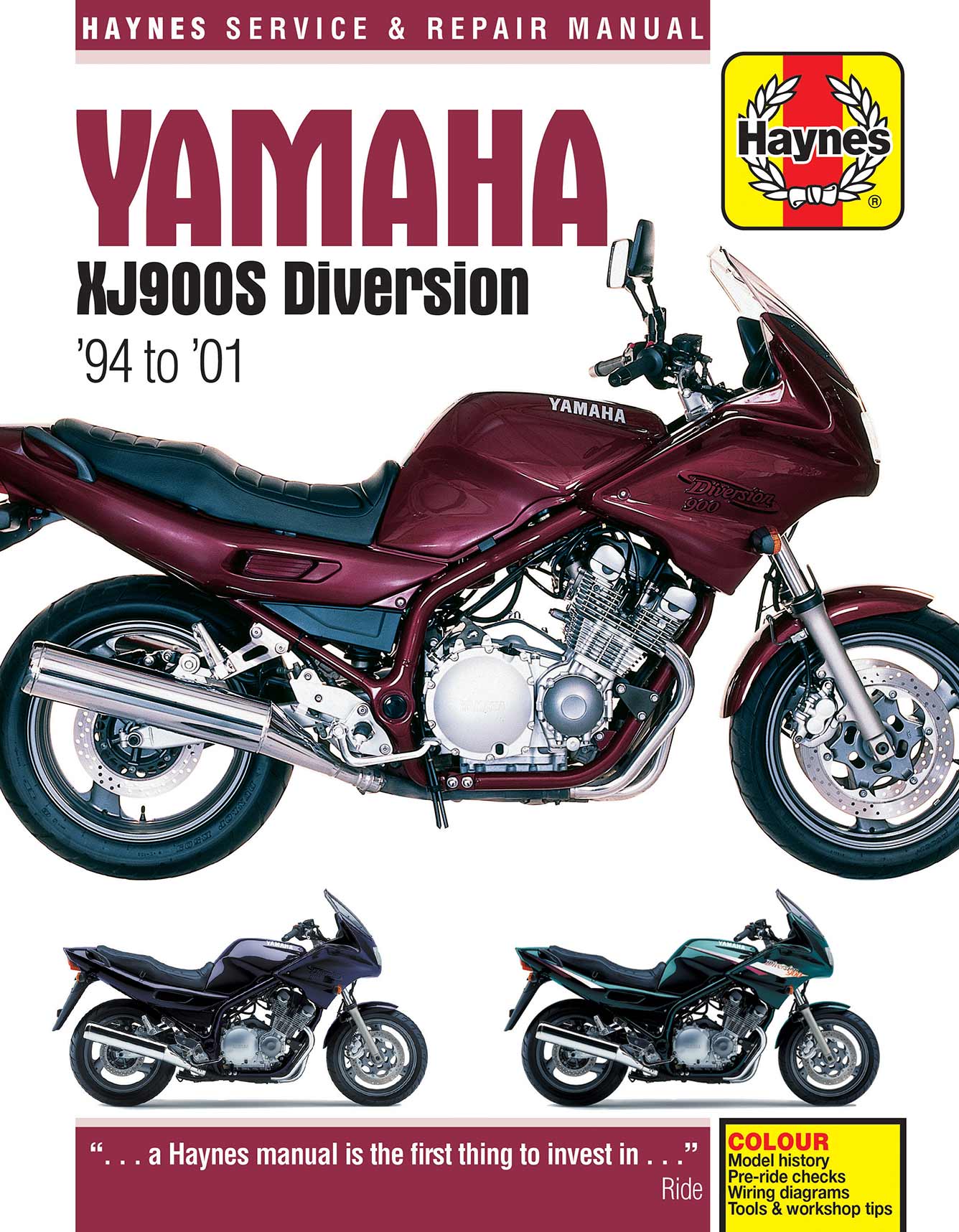 Yamaha XJ900S Diversion (1994-2001) Haynes Repair Manual