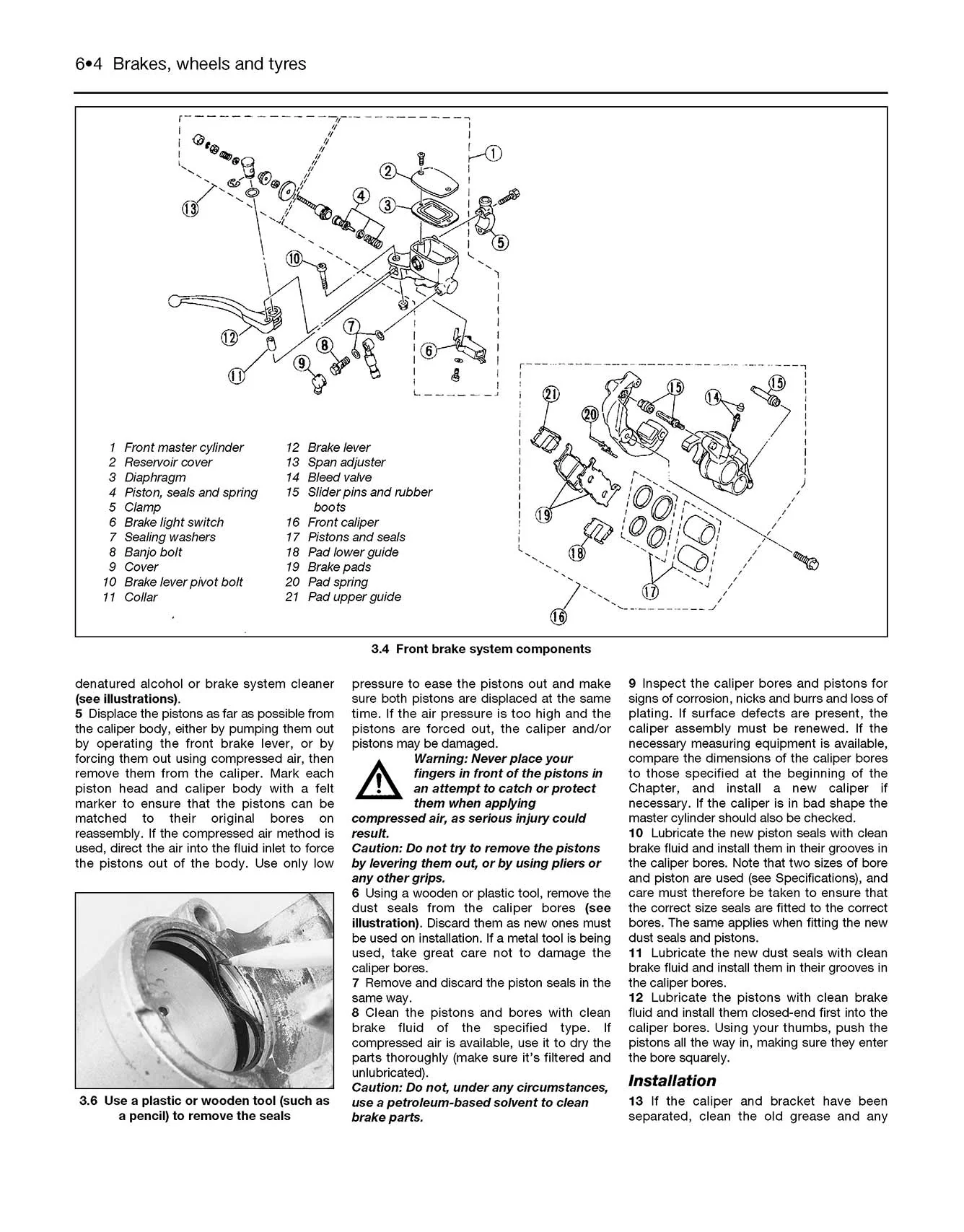 Yamaha XJ900S Diversion (1994-2001) Haynes Repair Manual - Image 6