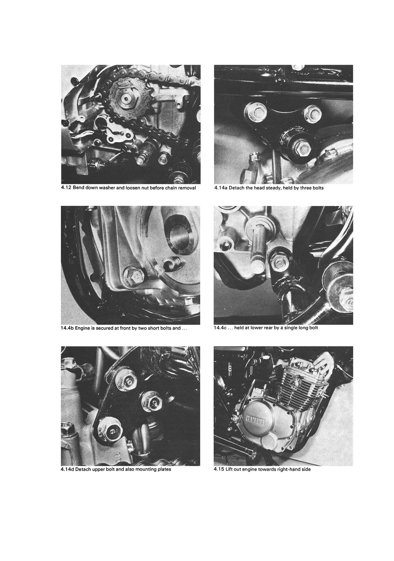 Yamaha XS250, 360 & 400 sohc Twins (1975-1984) Haynes Repair Manual - Image 4