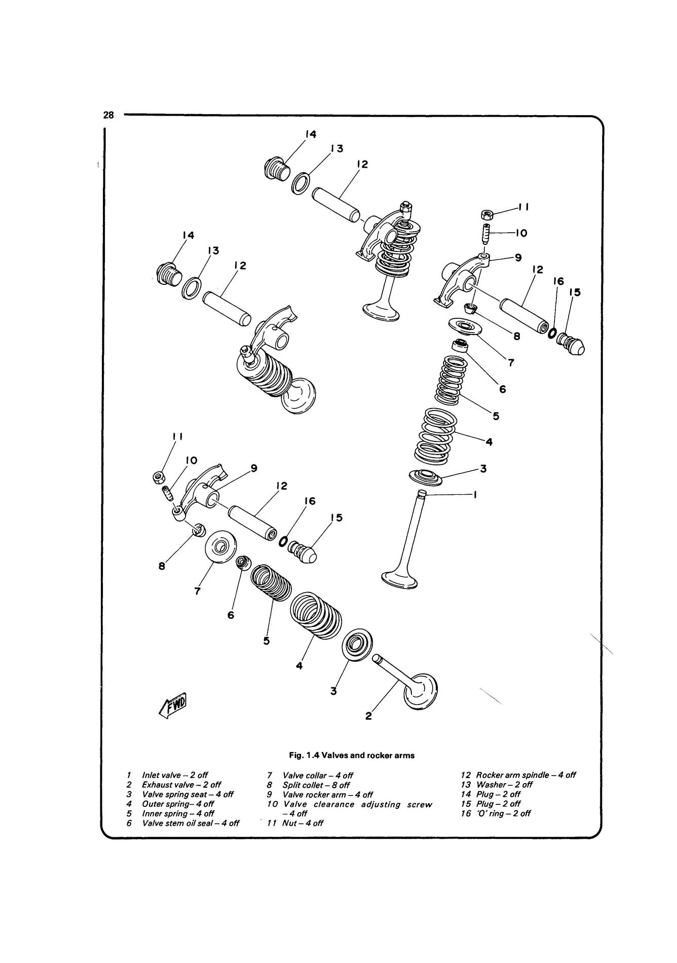 Yamaha XS250, 360 & 400 sohc Twins (1975-1984) Haynes Repair Manual - Image 5