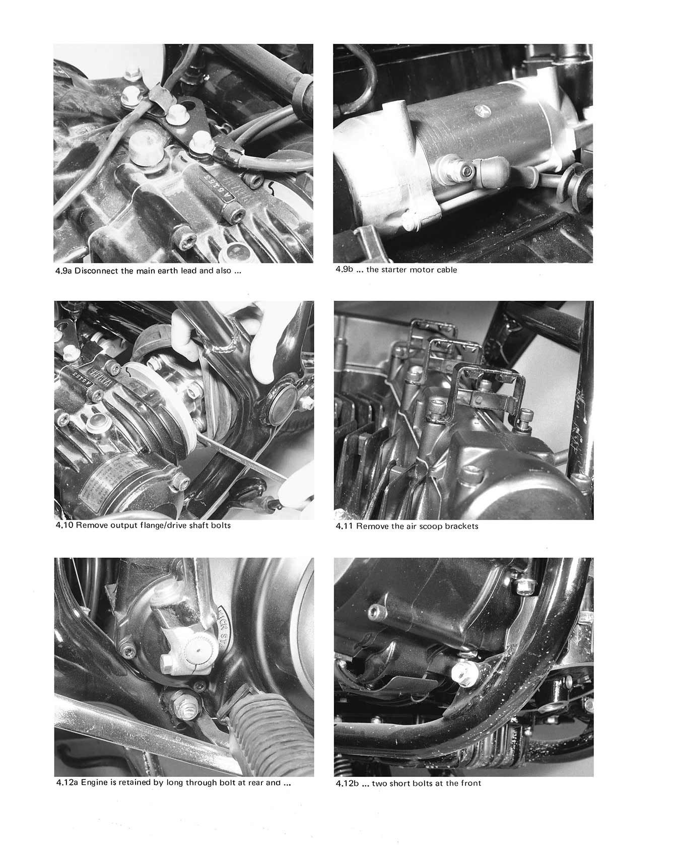 Yamaha XS750 & 850 Triples (1976-1985) Haynes Repair Manual - Image 4