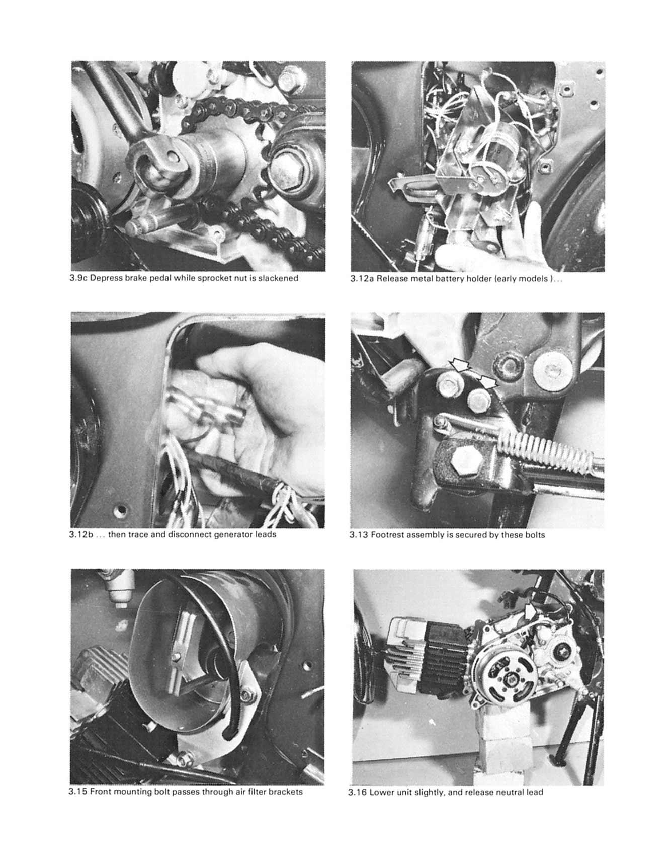 Yamaha YB100 Singles (1973-1991) Haynes Repair Manual - Image 4