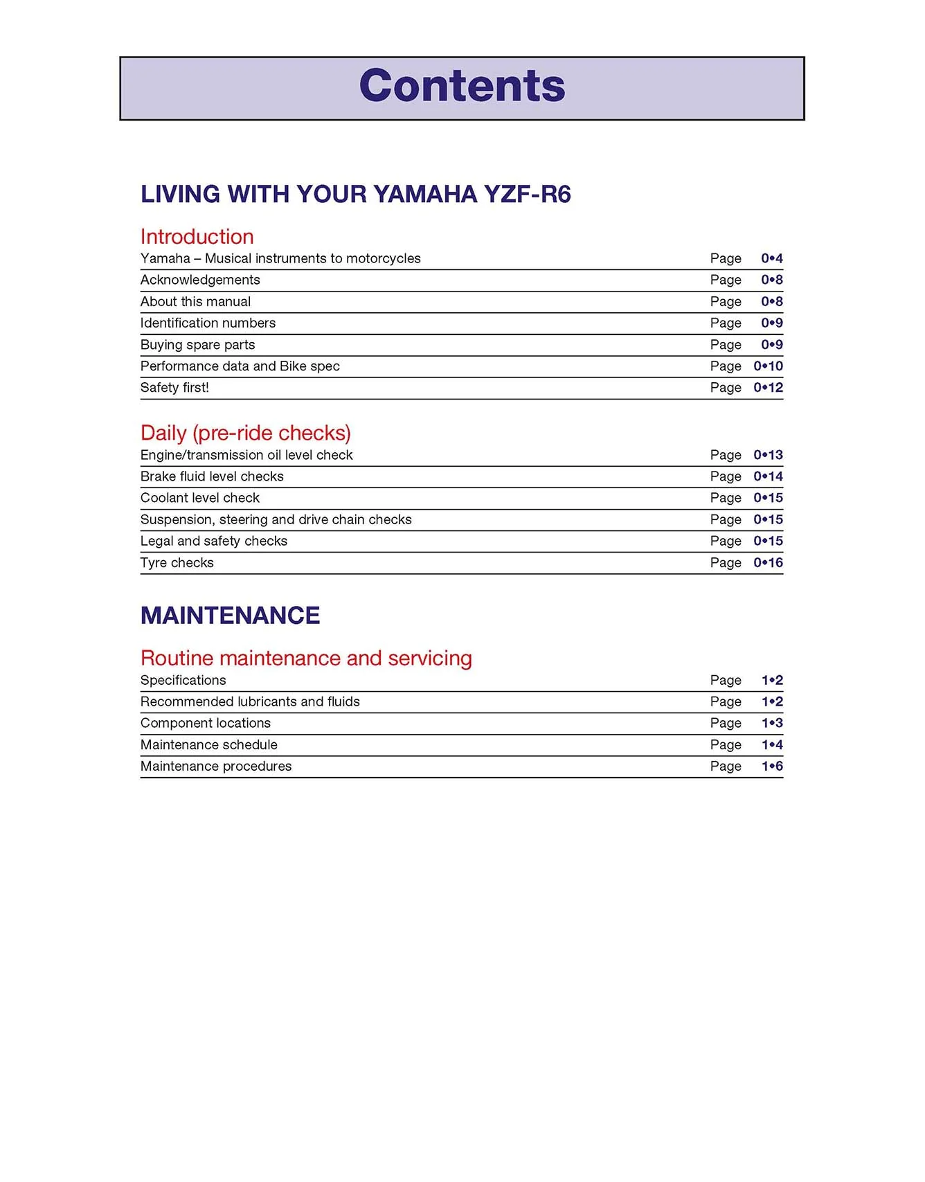 Yamaha YZF-R6 (1999-2002) Haynes Repair Manual - Image 3