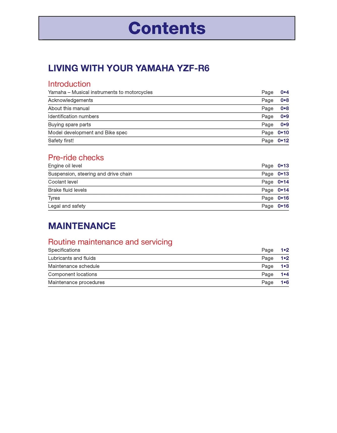 Yamaha YZF-R6 Haynes Repair Manual (2003-2005) Haynes Repair Manual - Image 3