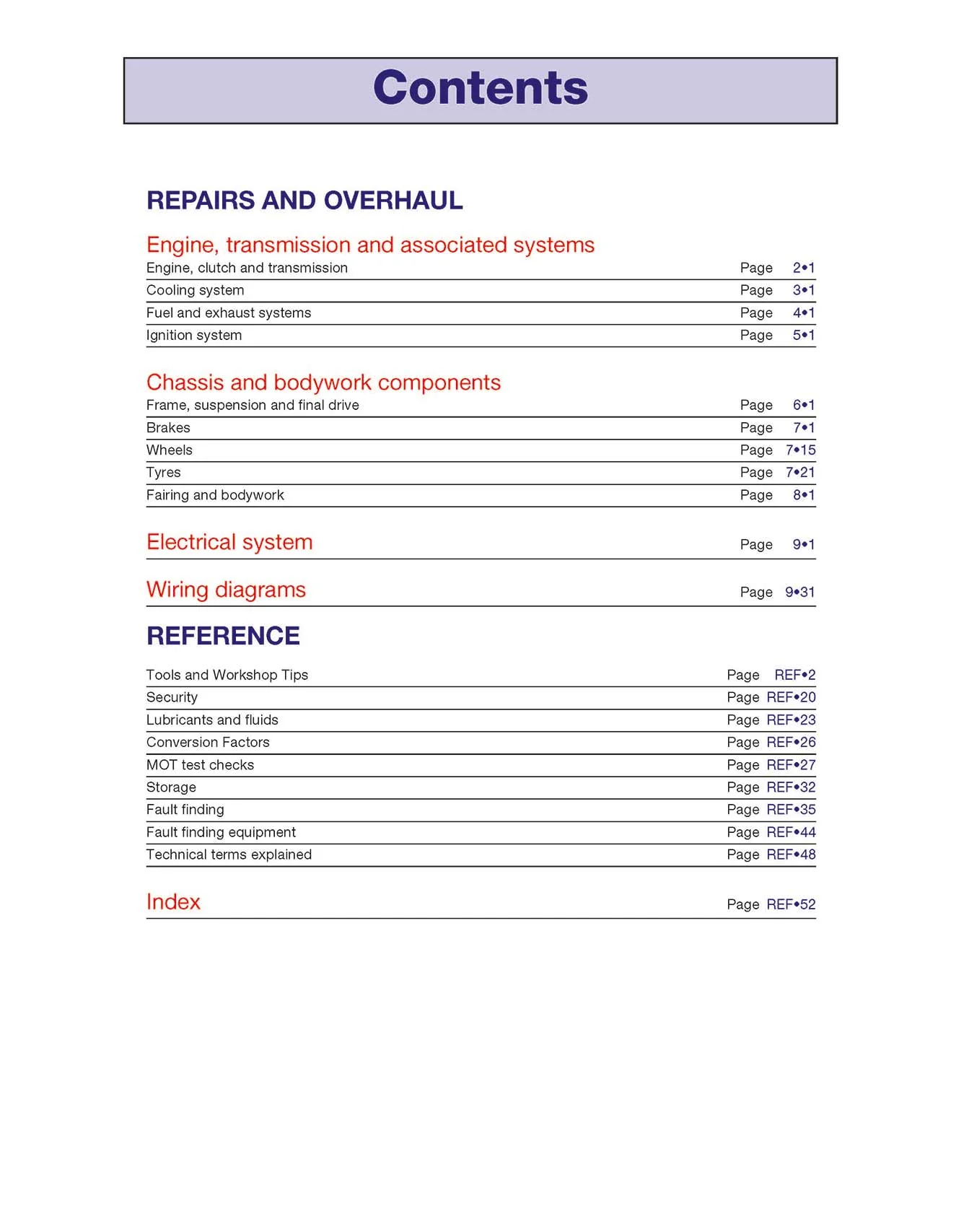Yamaha YZF600R Thundercat & FZS600 Fazer (1996-2003) Haynes Repair Manual - Image 5