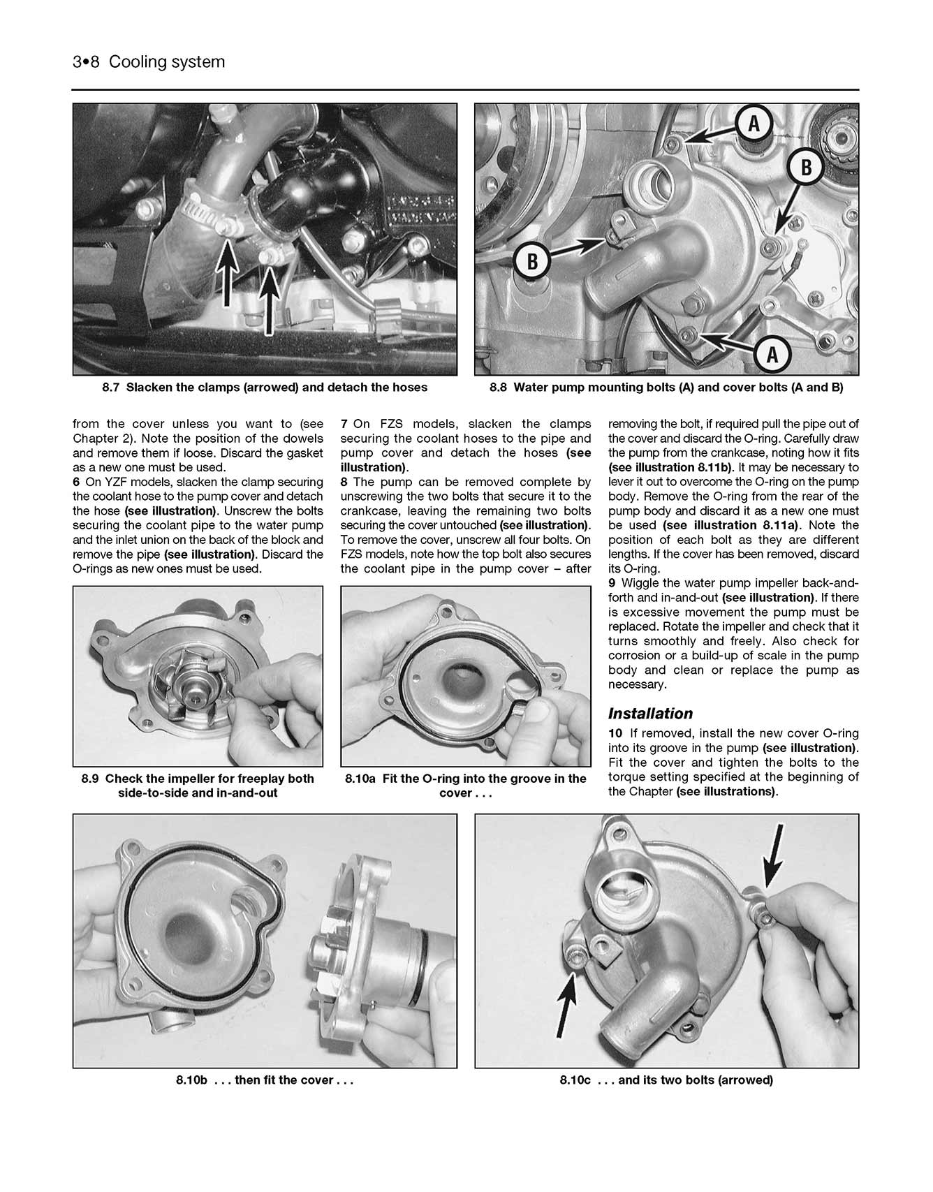 Yamaha YZF600R Thundercat & FZS600 Fazer (1996-2003) Haynes Repair Manual - Image 6