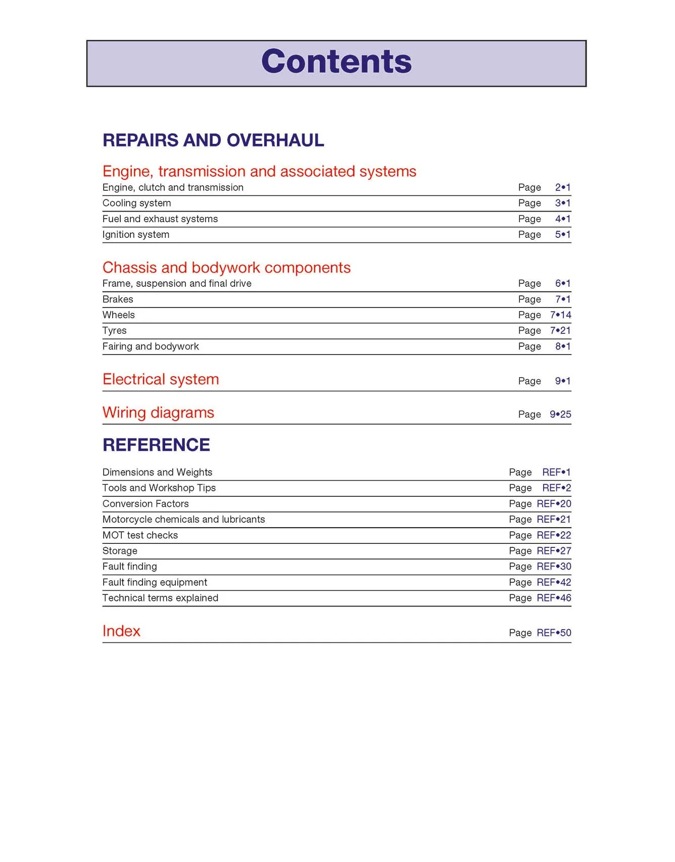 Yamaha YZF750R & YZF1000R Thunderace (1993-2000) Haynes Repair Manual - Image 4